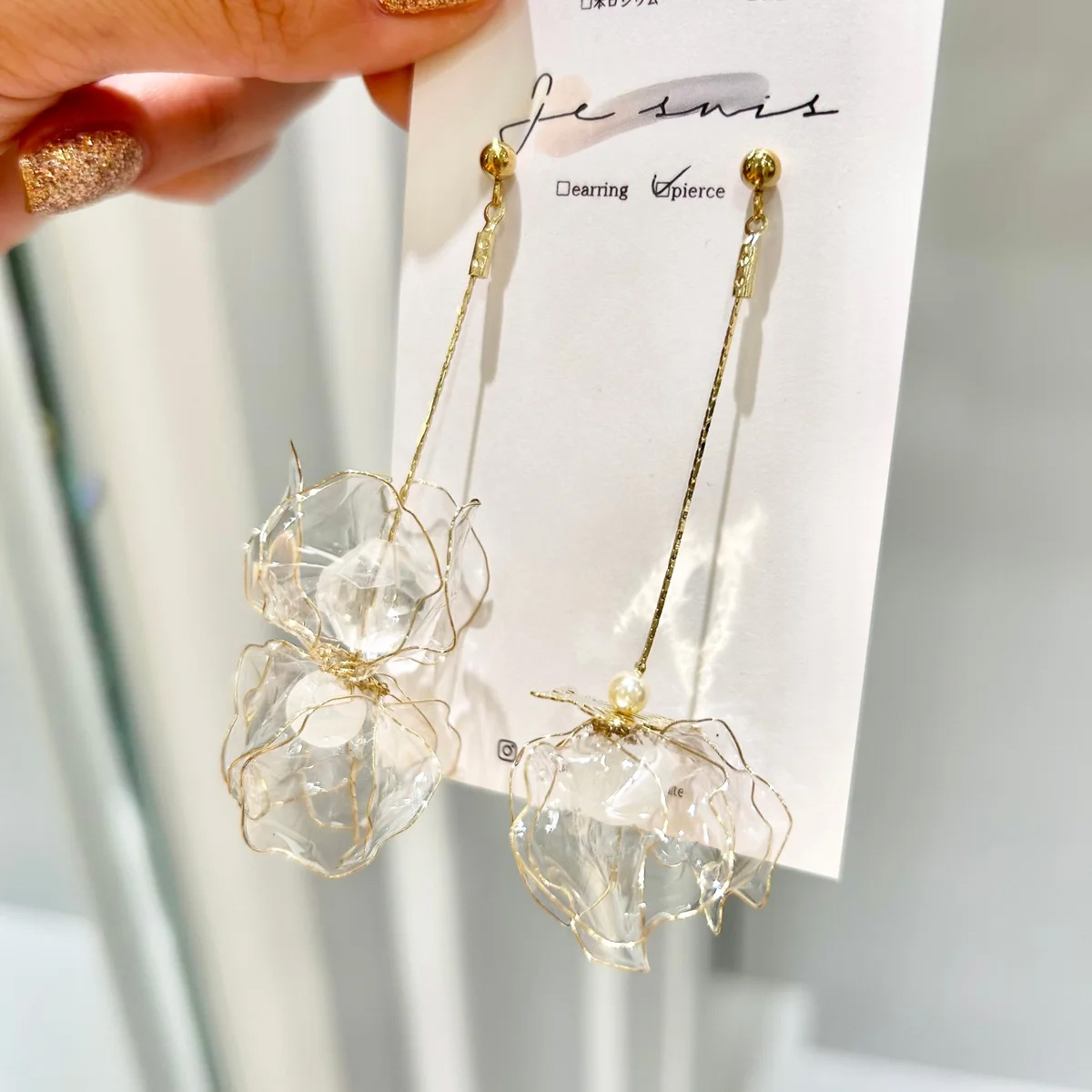 【Enchante original】 American Flower 2nd Earrings/Earrings